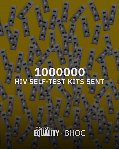 Grindr on Instagram: "When Together TakeMeHome (@tmhtesting) launched in March 2023, we knew access could change everything. The program, created to make HIV testing more accessible across the U.S. by mailing free at-home kits, has now reached an extraordinary milestone: one million tests delivered nationwide! Grindr has supported TakeMeHome since 2020, before the program scaled nationally. By integrating a self-testing kit delivery button directly into the Grindr app, removing barriers like cos