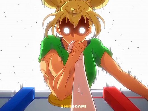 Muscular Anime Girls: Arm-Wrestling and Fitness Scenes Compilation