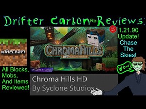 "Chroma Hills HD" 1.21.90 UPDATE! - Minecraft Texture Pack Re-Review