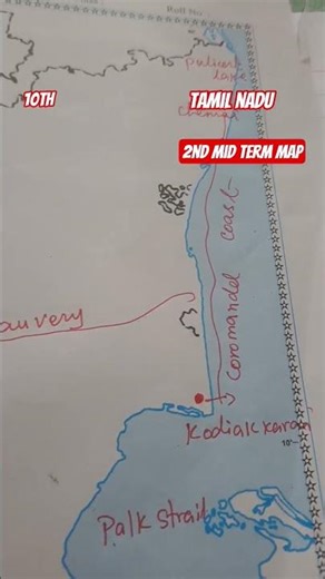 10th social science map tamilnadu 2nd mid term Ans key