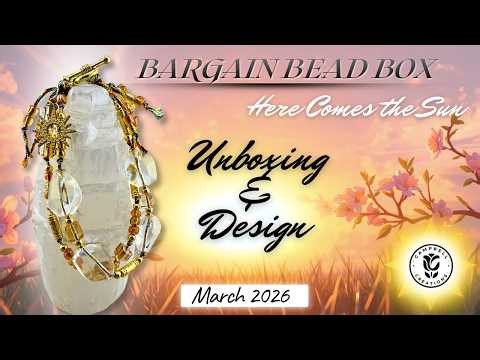 Bargain Bead Box | March 2026 | Unboxing and Knotted Bracelet Tutorial!