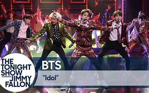 【防弹少年团】美国舞台 LIVE ▷BTS Performs Idol on The Tonight Show