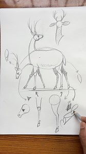 454K views · 5.6K reactions | Deer drawing #art #drawing #deer #artlover #themohiart #reels #viral #artoftheday #sketch #artoftheday Facebook Facebook for Creators @top fans | themohiart | Facebook