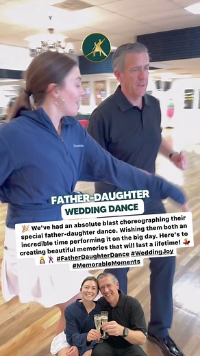 🎉 We've had an absolute blast choreographing their special father-daughter dance. Wishing them both an incredible time performing it on the big day. Here's to creating beautiful memories that will last a lifetime! 💃👨‍👧🕺 #FatherDaughterDance #WeddingJoy #MemorableMoments #weddingchoreography#FatherDaughterDance #WeddingCelebration #CherishedMoments #DanceMemories #JimAndLaurenWedding #SpecialDance #WeddingPreparations #JoyfulOccasion | Image Ballroom Dance Academy