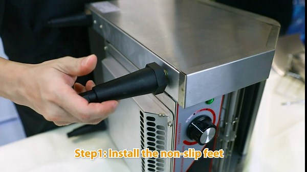 Commercial Conveyor Toaster 300PCS Per Hour Toasting Bread Bagels 110V Electric Countertop Belt Machine for Restaurant Home Bread Bagel Breakfast Food