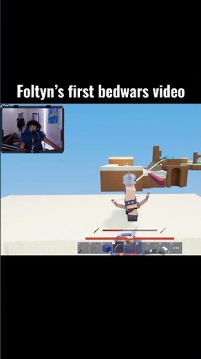 Foltyn first vs last bedwars video | #foltyn #bedwars #foltynedit #robloxbedwars