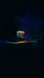 @8thchapters loves his new late night gaming setups from Omnidesk. "Omnidesk Ascent Radiance desk setup featuring immersive LED vibes – gaming paradise meets cozy comfort. Leveling up my workspace game " | Omnidesk | Facebook