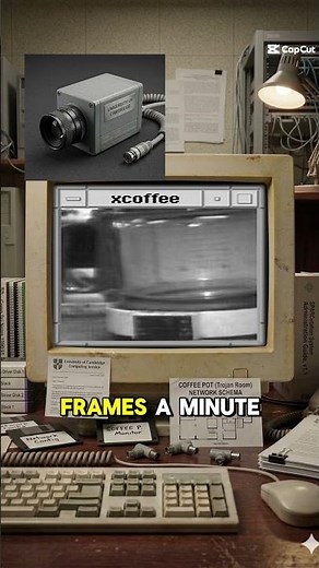 Why the first webcam only filmed... COFFEE? ☕️ #shorts