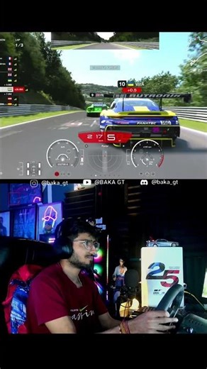 “One Little Bump Draft… 3 Cars Gone 💀” #granturismo #gt7 #simracing #nurburgring #f1 #gamingclips