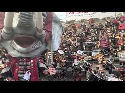 Fläckegosler Roteborg - Fasnacht Luzern 2023 - Einmarsch