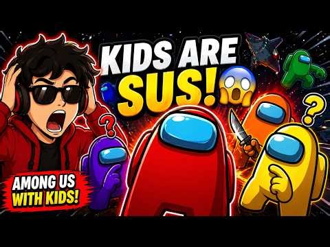 Playing Among Us with Kids 😂 | Funniest Impostor Moments EVER!
