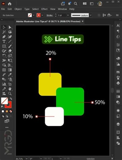 Line Tips | Adobe illustrator | Tips and Tricks