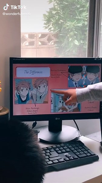 Here’s my sister explaining to us the difference between Hikaru and Kaoru 🤣 @dancingparadise #fyp #foryou #anime #weeb #ouranhighschoolhostclub