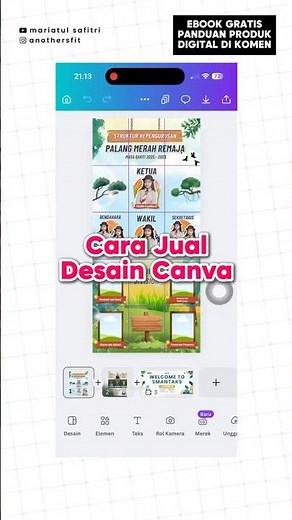 How to sell Canva designs #canvatutorial #lynkid #digitalproducts