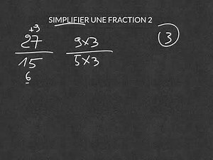 Comment SIMPLIFIER des FRACTIONS ?