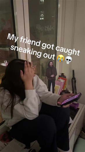 Funny Sneaking Out Moment with Friends