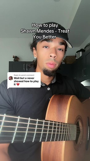 Treat You Better guitar lesson – Shawn Mendes acoustic tutorial