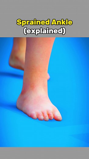 Sprained Ankle Medical Animation Explained in 3D
