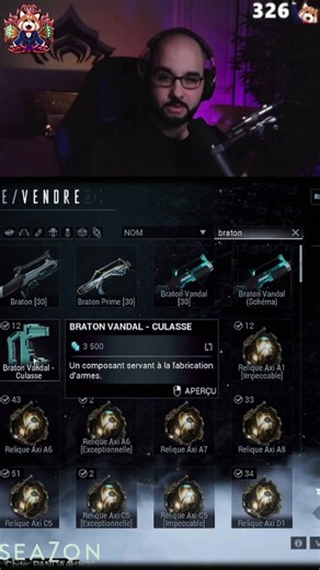 Découverte du Braton Vandal : Arme Élite de Warframe