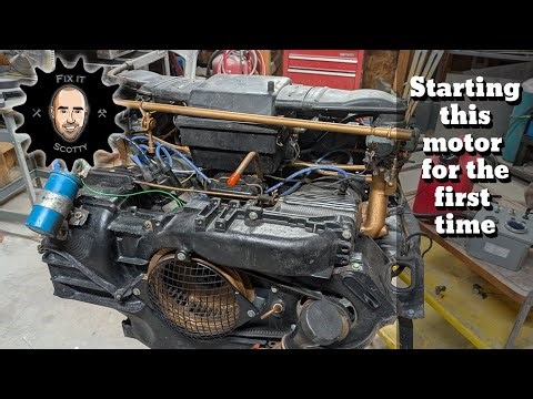 VW Bus 1800cc engine: Evaluate, test, and start it on a stand. Will it run?