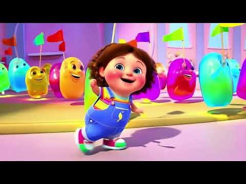 Dancing Jelly Adventure - Kids Fun Song & 3D Animation