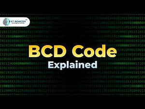BCD Code Explained (Binary Coded Decimal) | Easy Method