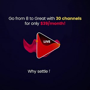 1.5M views · 10K reactions | While others limit you to a mere handful of destinations, our platform empowers you to shine on 30 leading to more viewership and engagement in only $39/month. Radiate your streaming pride with OneStream Live's Pro Plan! | OneStream Live | Facebook