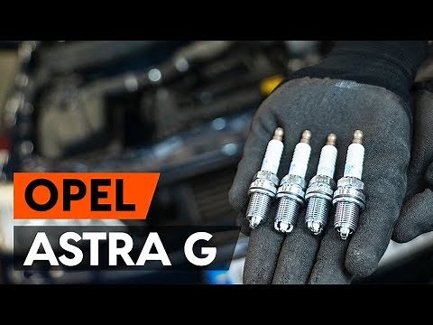 Cum se înlocuiesc bujile la OPEL ASTRA G CC (F48, F08) [TUTORIAL AUTODOC]