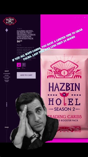 ALL HAZBIN HOTEL TRADING CARD FANS, SEASON 2 2ND EDITION CARDS ARE UP!!#hazbinhotel
