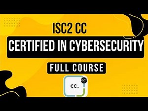ISC2 Certified in Cybersecurity Free Course 2026