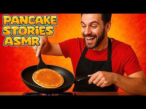 Eating Pancakes ASMR and Breakfast Mukbang ASMR, Whisper Mukbang ASMR YouTube Video