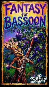 Fantasy for Bassoon: THE PLUM TREE. "Brilliant!"-Tune6 #classicalmusic #classicalshorts #bassoon