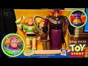 Toy Story Black Friday Buzz Lightyear & Evil Emperor Zurg Life Sized Talking Figures Two Pack Review