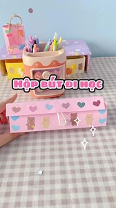 Hướng Dẫn Làm Hộp Bút Bằng Giấy Đơn Giản