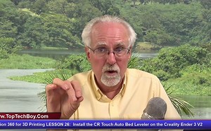 Fusion 360 for 3D Printing LESSON 26_  Install a CR Touch Auto Bed Leveler on Cr