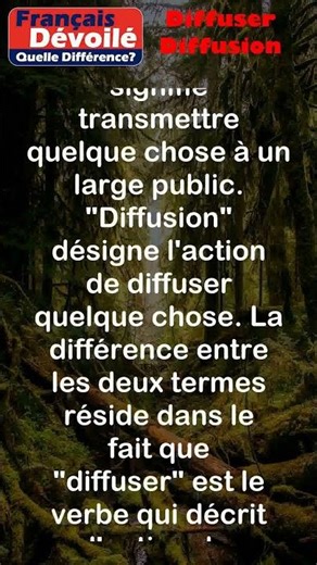 Diffuser et Diffusion (Quelle Diff.) #shorts