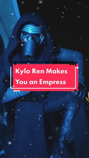 POV: You are rescued from captivity by Kylo Ren. #kyloren #kylorencosplay #starwars #fanfic