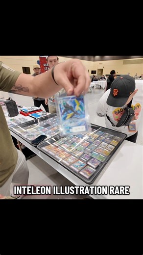This trainer showed up with one goal — expand his Mega Evolution collection.After browsing the vault, one card made itself known…💧 Inteleon Illustration RareA clean pickup and another calculated move for Team Rocket’s Holdings 😈Like, comment, and subscribe for more Vendor POV, card hunts, and vault reveals. #fyp #reels #shorts #pokemon #pokemontcg #pokemoncards #pokemoncommunity #teamrocket #TeamRocketsHoldings #cardshows #cardparty #Vendors #vendorpov #gottacatchemall #seattle #megaevolution 