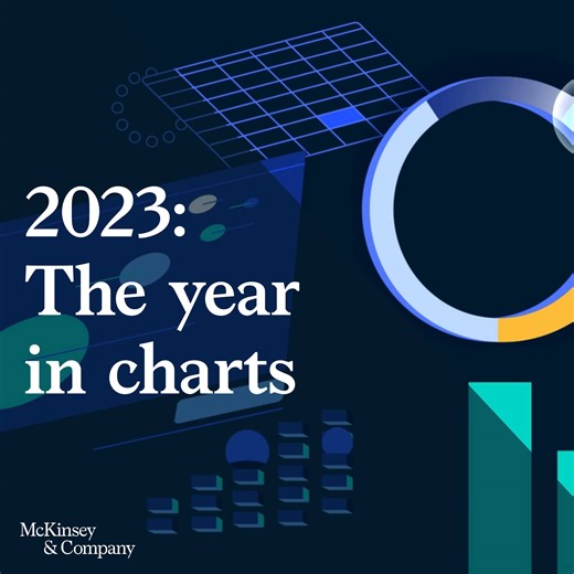 📊Data helps translate complex information into compelling stories. Revisit some of our favorite data visualizations from 2023 and explore key trends organizations grappled with this year: https://mck.co/3TEnVr4 #YearInReview | McKinsey & Company