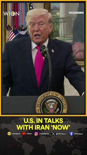 US-Iran War: Trump Says US in Negotiations With Iran 'Right Now' | WION Shorts