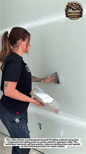 Smooth Drywall Finishing Technique For Perfect Wall Results