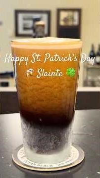 Happy St. Patrick’s Day 🇮🇪 Guinness Draught Stout Pour 🍺 #travel #ireland #tourism #stpatricksday