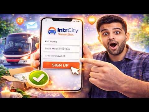 How to Create IntrCity Account