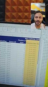 Important check points for RSU computation #incometax #fintaxpro #itrfiling