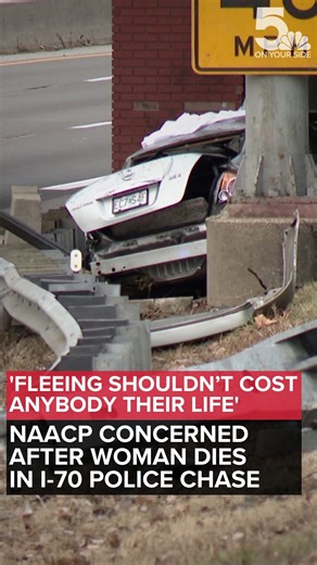 After a deadly I-70 crash this weekend, the NAACP says traffic violations shouldn’t end in death and urges police to rethink pursuit policies. | KSDK News