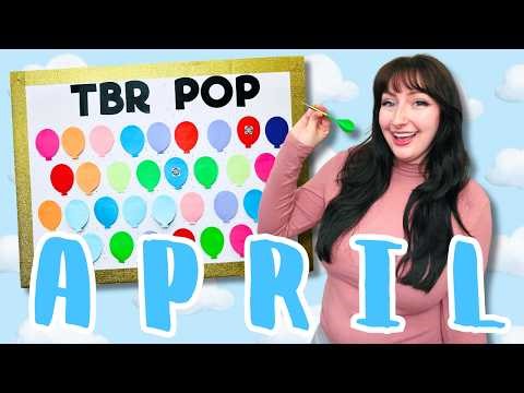 April TBR POP 🎯 | darts pick my tbr game