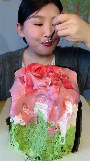 mukbang Sweet ASMR 🥰 Cream Cake eating SATISFYING Eating Show