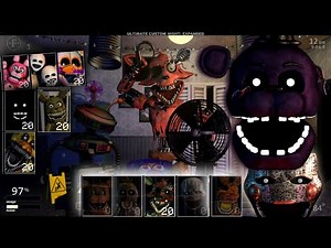 The Forgotten Cast Of Characters Return In This UCN Mod!! - Ultimate Custom Night Expanded Showcase