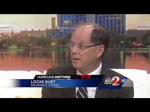Insuance expert talks about filing claims post-Hurricane Matthew
