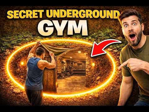 Secret Underground Gym Found! 😱 Hidden Fitness Room